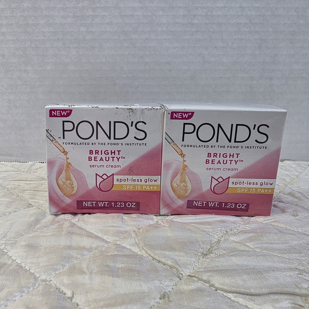 2 Pack POND'S Bright Beauty SPF15 PA++ Day Cream Brightening Skin Care